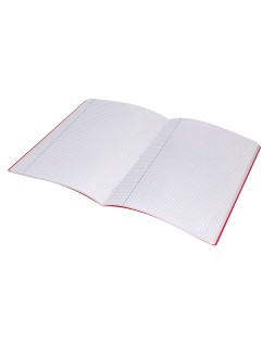 Libreta liderpapel 360 tapa de plastico a4 48 hojas 90gr cuadro 4mm con margen colores surtidos