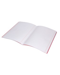 Libreta liderpapel 360 tapa de plastico a4 48 hojas 90gr 5mm con doble margen colores surtidos