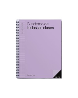 Cuaderno de todas las clases sv additio plan mensual del curso evaluacion continua y programacion semanal 22,5x31cm