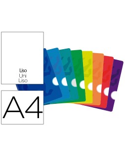 Libreta escolar oxford tapa flexible optik paper openflex 48 hojas din a4 liso colores surtidos