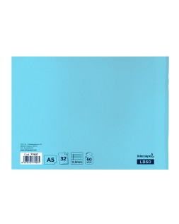 Libreta liderpapel smart a5 apaisada 32h 60gr pauta 2,5 mm con margen