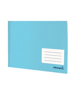 Libreta liderpapel smart a5 apaisada 32h 60gr pauta 2,5 mm con margen