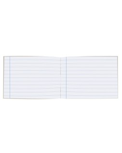 Libreta liderpapel smart a5 apaisada 32h 60gr pauta 2,5 mm con margen