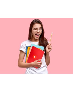 Libreta antartik a5+ plus cosida 48 hojas 90gr liso sin margen 6 colores surtidos