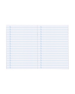 Libreta liderpapel pautaguia tapa cartoncillo 32h a5+ 75gr cuadriculado pautado 4mm con margen 6 colores surtidos