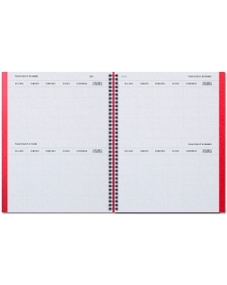 Cuaderno aula planner catalan additio din a4 160 paginas plan anual y mensual con programacion y evaluacion