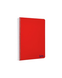 Cuaderno espiral liderpapel a5 smart tapa blanda 80h 75gr cuadro 6mm con margen colores surtidos