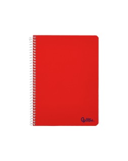 Cuaderno espiral liderpapel a5 smart tapa blanda 80h 75gr pauta 3,5mm con margen colores surtidos