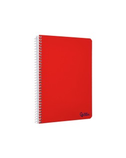 Cuaderno espiral liderpapel a5 smart tapa blanda 80h 75gr pauta 3,5mm con margen colores surtidos