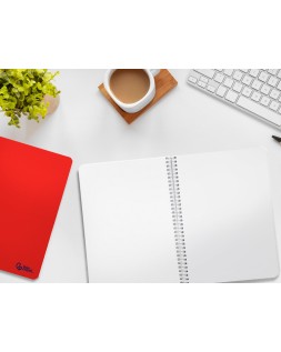Cuaderno espiral liderpapel a5 smart tapa blanda 80h 75gr liso sin margen colores surtidos