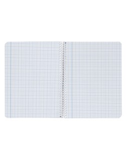 Cuaderno espiral liderpapel cuarto witty tapa dura 80h 75gr milimetrado 2mm colores surtidos