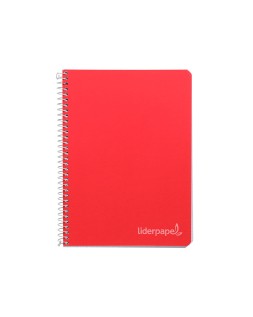 Cuaderno espiral liderpapel cuarto witty tapa dura 80h 75gr milimetrado 2mm colores surtidos