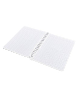 Cuaderno espiral liderpapel a5 wonder tapa plastico 80h 90g rayado nº46 colores surtidos