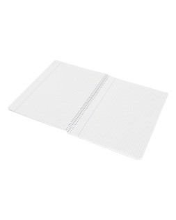 Cuaderno espiral liderpapel folio witty tapa dura 80h 75gr cuadro 3mm con margen colores surtidos