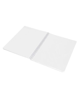 Cuaderno espiral liderpapel a4 wonder tapa plastico 80h 90gr liso colores surtidos