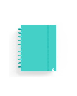 Cuaderno carchivo ingeniox foam a5 80h cuadricula menta pastel