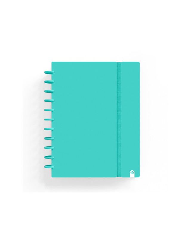Cuaderno carchivo ingeniox foam a5 80h cuadricula menta pastel