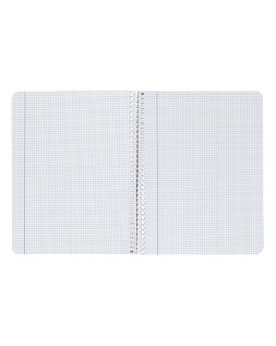 Cuaderno espiral liderpapel a4 witty tapa dura 80h 90gr cuadro 3mm con margen colores surtidos