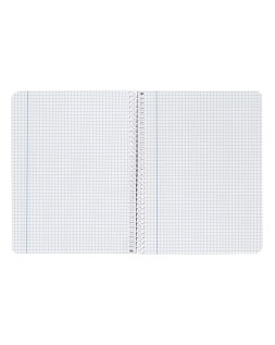 Cuaderno espiral liderpapel a4 witty tapa dura 80h 90gr cuadro 5mm con margen colores surtidos