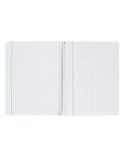 Cuaderno espiral liderpapel a4 witty tapa dura 80h 90gr cuadro 6mm con margen colores surtidos