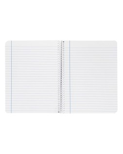 Cuaderno espiral liderpapel a4 witty tapa dura 80h 90gr rayado horizontal 8mm con margen colores surtidos