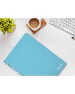 Cuaderno espiral liderpapel a4 witty tapa dura 80h 90gr rayado horizontal 8mm con margen colores surtidos