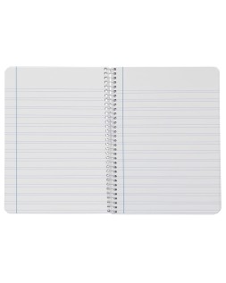 Cuaderno espiral liderpapel a4 witty tapa dura 80h 90gr pauta 3,5mm con margen colores surtidos