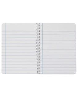 Cuaderno espiral liderpapel a4 witty tapa dura 80h 90gr pauta 2,5mm con margen colores surtidos