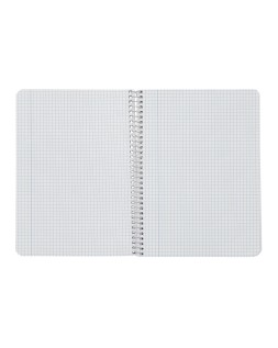 Cuaderno espiral liderpapel a5 witty tapa dura 80h 90gr cuadro 4mm con margen colores surtidos