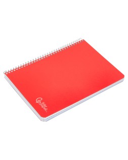 Cuaderno espiral liderpapel a5 witty tapa dura 80h 90gr pauta ancha 3,5mm con margen colores surtidos