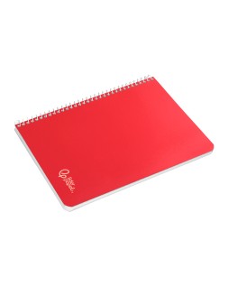 Cuaderno espiral liderpapel a5 witty tapa dura 80h 90gr pauta estrecha 2,5mm con margen colores surtidos