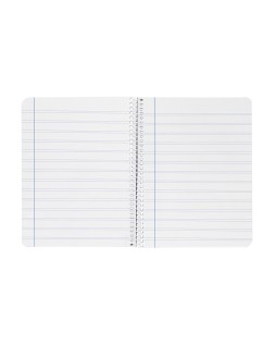 Cuaderno espiral liderpapel a5 witty tapa dura 80h 90gr pauta estrecha 2,5mm con margen colores surtidos