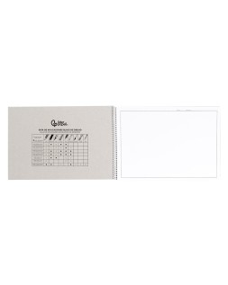 Bloc dibujo liderpapel lineal arquitectura espiral 230x325 mm 20 hojas 130g/m2 con recuadro perforado