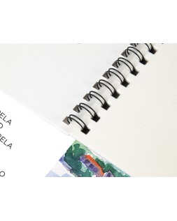 Bloc dibujo liderpapel acuarela espiral 297x420mm 10 hojas 300g/m2 sin recuadro