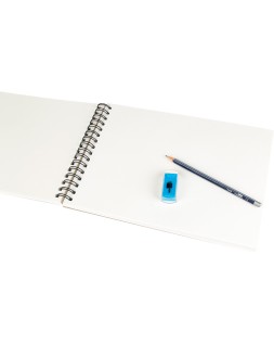 Bloc dibujo liderpapel esbozos espiral a3 297x420mm 100 hojas 90 g sin recuadro