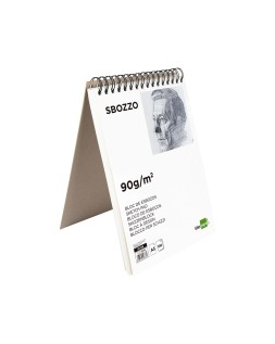 Bloc dibujo liderpapel esbozos espiral a3 297x420mm 100 hojas 90 g sin recuadro