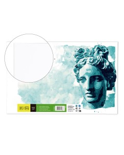 Bloc dibujo liderpapel artistico encolado 210x297 mm 30 hojas 120g/m2 sin recuadro