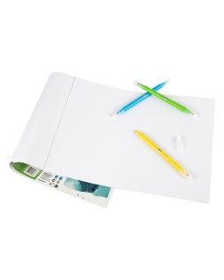 Bloc dibujo liderpapel artistico encolado 210x297 mm 30 hojas 120g/m2 sin recuadro