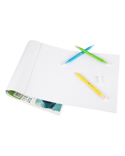 Bloc dibujo liderpapel artistico encolado 297x420 mm 30 hojas 120g/m2 sin recuadro