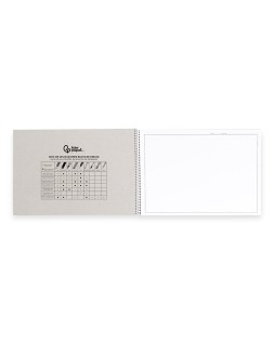 Bloc dibujo liderpapel lineal espiral 230x325mm 20 hojas 180 gr/m2 con recuadro perforado