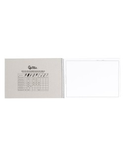 Bloc dibujo liderpapel lineal espiral 460x325 mm 20 hojas 180 gr/m2 con recuadro perforado