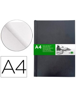 Bloc dibujo liderpapel esbozos encuadernado din a4 210x297 mm 100 hojas 100 g