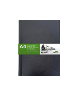 Bloc dibujo liderpapel esbozos encuadernado din a4 210x297 mm 100 hojas 100 g