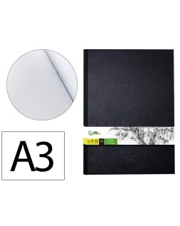 Bloc dibujo liderpapel esbozos encuadernado din a3 420x297 mm 100 hojas 100 g