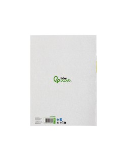 Bloc musica y canto liderpapel pentagrama interlineado 2 mm cuadricula 5mm din a4 24 hojas 100g/m2