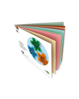 Bloc trabajos manuales liderpapel cartulina 240x315mm 10 hojas colores surtidos
