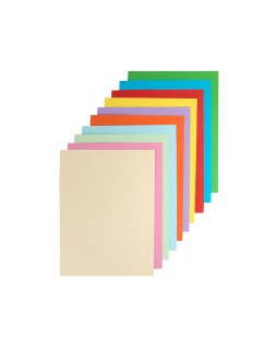 Bloc trabajos manuales liderpapel cartulina 240x315mm 10 hojas colores surtidos