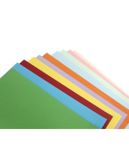 Bloc trabajos manuales liderpapel cartulina 240x315mm 10 hojas colores surtidos