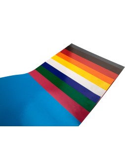 Bloc trabajos manuales liderpapel charol 240x315mm 10 hojas colores surtidos