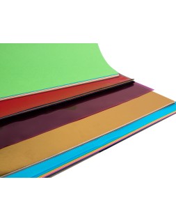 Bloc trabajos manuales liderpapel multiple 240x315mm 84 hojas colores surtidos